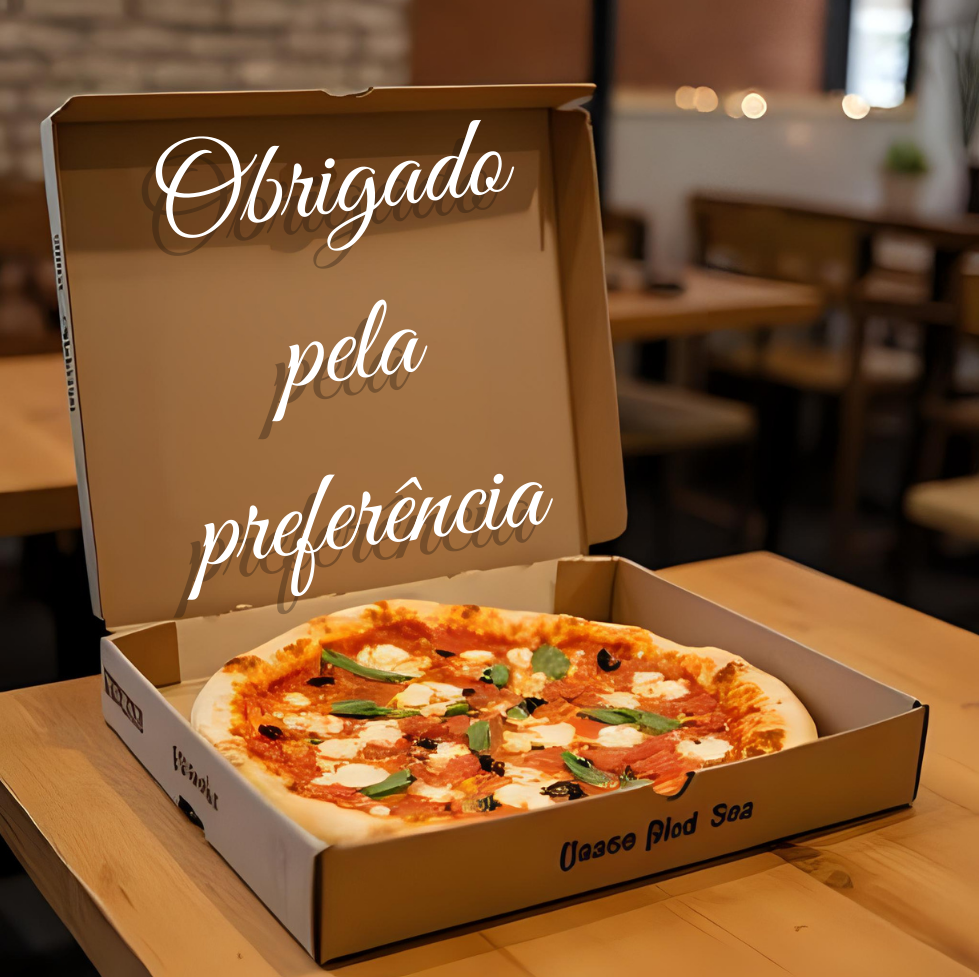 Obrigado pela preferência